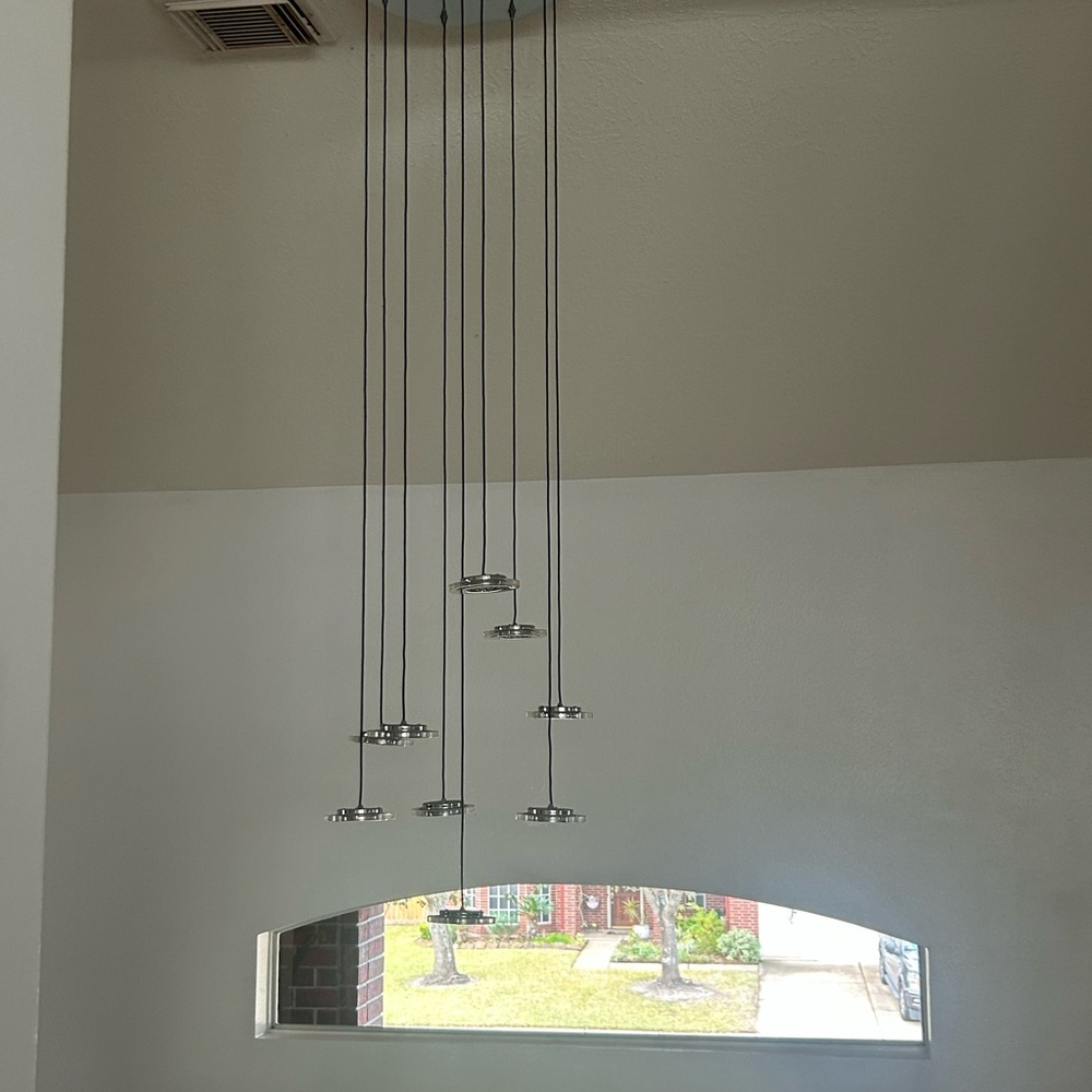 Modern Multi-Light Pendant Chandelier